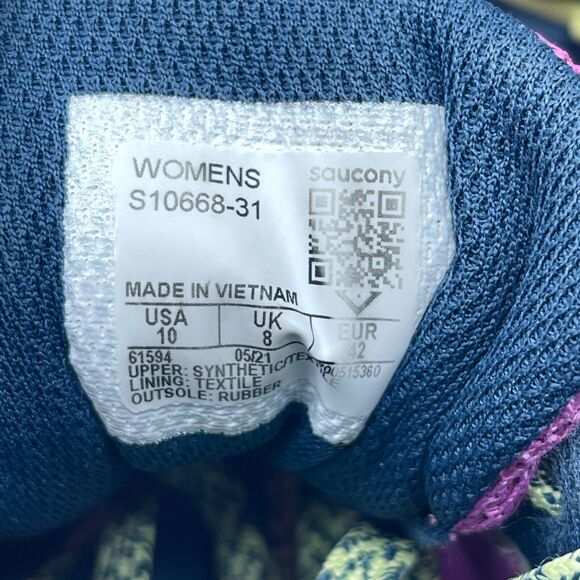 Saucony Womens Excursion TR15 Trail Running Shoes Size 10 Sneakers Pre Owned Gym - Picture 8 of 8